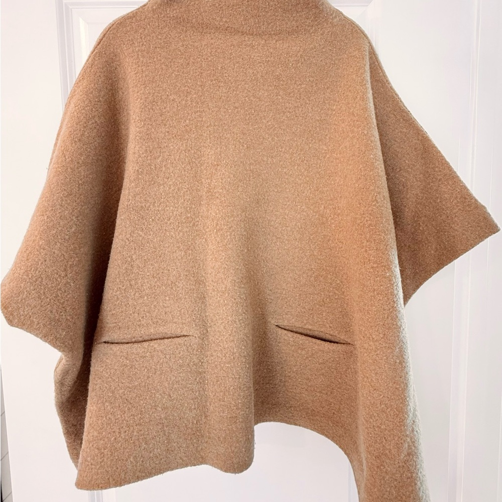 Wilfred Tan Women's Poncho Sweater